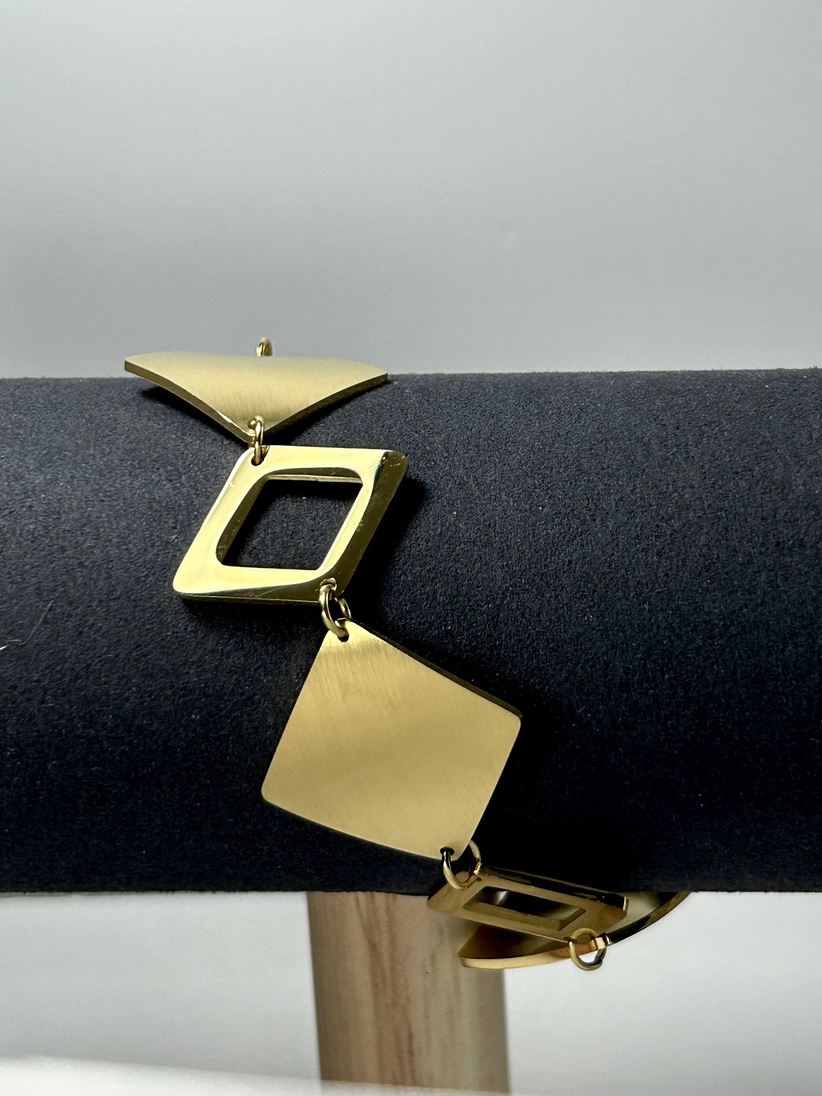 Pulsera Rombo gold