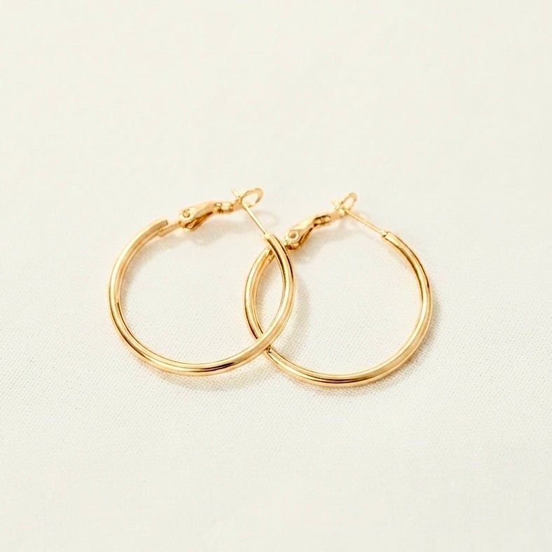 Pendientes Aros Clásicos gold