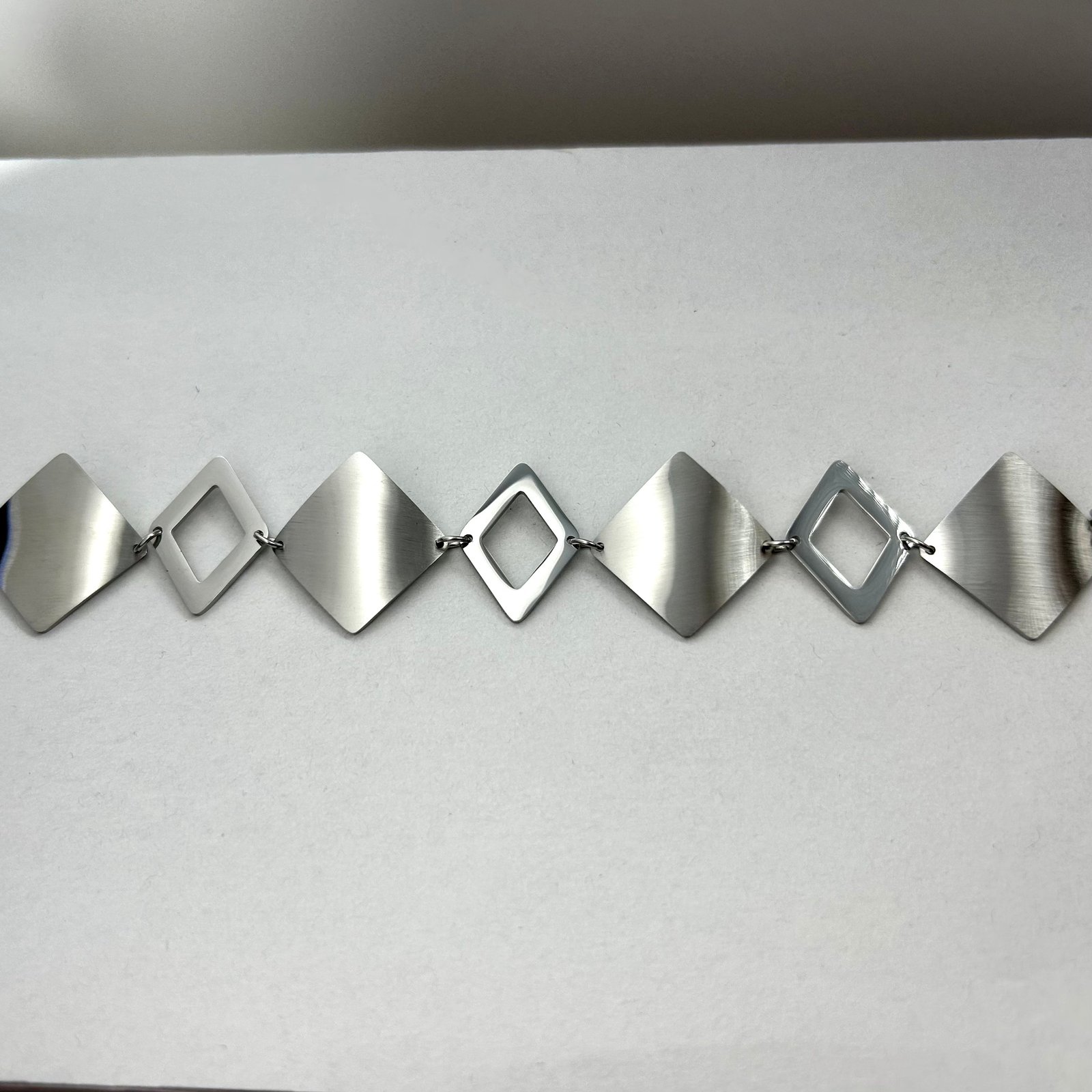 Pulsera Rombo silver