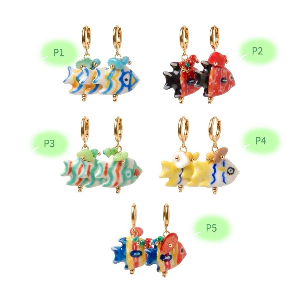 Pendientes Peces